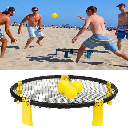 Spike Ball Round-Net Beach Mini Volleyball Game